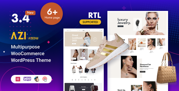 Azi - Multipurpose Woocommerce WordPress Theme | RTL