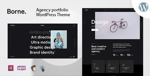 Borne - Agency portfolio Bootstrap 5 Template