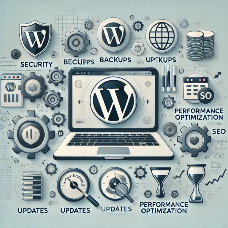 WordPress web maintenance